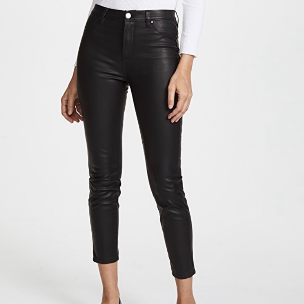 Blank NYC Faux Leather Pants Size 25